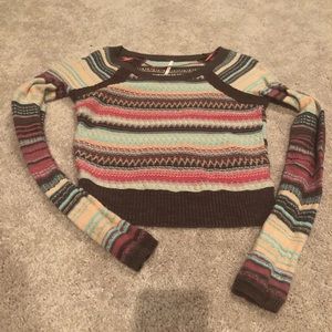 Free People Crop Sweater